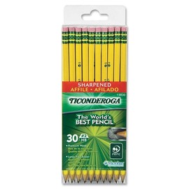 Pre-Sharpened Pencil, HB, #2, Yellow Barrel, 30/Pack