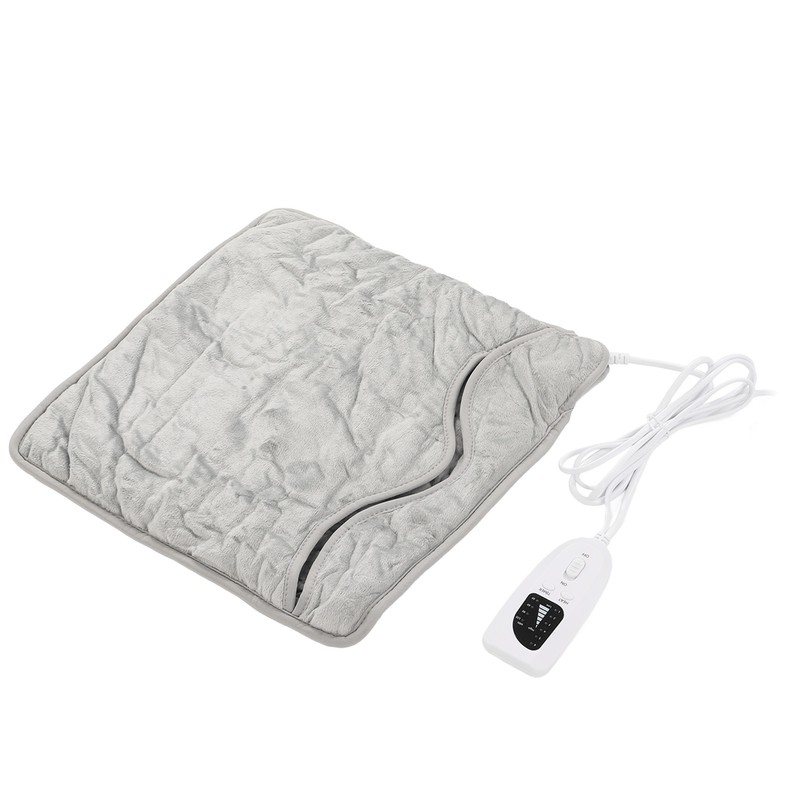 Electric Heated Foot Warmer Auto Shut Off Plug in Portable