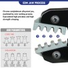 HKS Crimping Tool for AWG 28-18 (0.1-1mm²) Delphi APTIV Terminals,