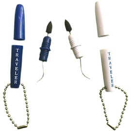 Dental travel Cleaning Kit (blue & white, 1 pair)