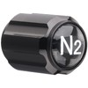 HASEPRO CAV-1N2 Magical Carbon Air Valve Cap N2 (Nitrogen Gas)