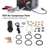 PCP Air Compressor Parts Breathing Valve Sealing Rings Nozzles 12V