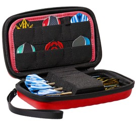Bull's Orbis Dart Case Red, Darts case., red, XL