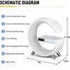 Smart LED Night Light, Wireless Charger, Phone Wireless Charging Dock,