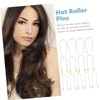Baluue 72pcs Hot Roller Clips for Hair Curling U-shaped Replacement