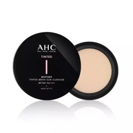 AHC [AHC] 메이크업핏 마스터즈 틴티드 메쉬 선쿠션 본품 15g + 리필 15g [AHC] Makeup Fit Masters Tinted Mesh Sun Cushion Main Product 15g + Refill 15g [Natural Beige]