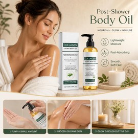Collagen Firming Body Oil, 2026 New Post-Shower Oil for Men & Women