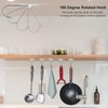 CGBE Adhesive Hooks Heavy Duty Sticky Hooks for Hanging 11