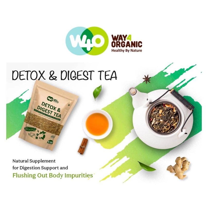 Detox and Digest CCF Tea with Ginger, Turmeric and Licorice