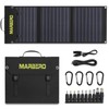MARBERO 60W Portable Solar Panel 60 Watt Foldable Solar Panel