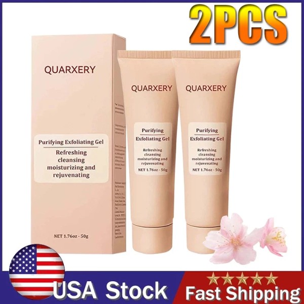 Unbranded 50g Purifying Exfoliating Gel, Quarxery Purifying Cream for Face