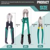 Keadic 3Pcs Heavy Duty Bolt Cable Cutter Pliers Set Multifunctional