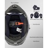 ILM Motorcycle Dual Visor Modular Flip up Full Face Helmet