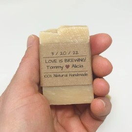 Beer Soap Favors, Love is Brewing, Beer Themed Favors, Set of 10, Home Brewed Soaps