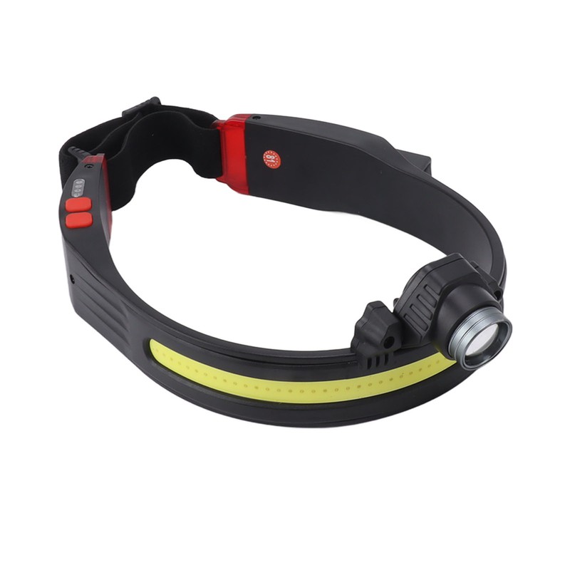 LED COB Head Light 10 Modes Zoomable Rechargeable Super Bright