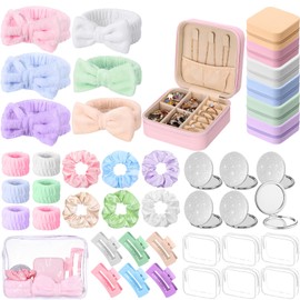 48 Pcs Girls Sleepover Party Kit, Spa Party Favors Set, Colorful