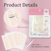 JTENGYAO Eyelid Lifter Strips, Invisible Double Eyelid Sticker, Drop Eyelid