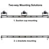 ASPL 36" 32LED Traffic Advisor Light Bar Warning Emergency Strobe