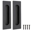 Malimali 120mm Sliding Door Handles Recessed Finger Flush Pulls for