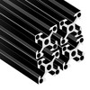 4pcs 300mm Aluminum Extruded 4 Holes T Slit Aluminum Profile
