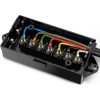 MICTUNING 8ft Trailer Cord - 7-Way Plug Inline Junction Box
