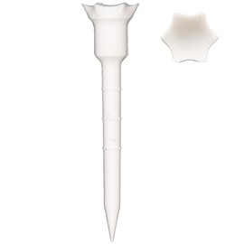 LIGNUM 72 mm Ecoline Star Tees 12PK Biodegradable Golf Tee