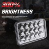 CHUSYYRAY 4PCS 4x6'' LED Headlights Hi/Lo Beam For Freightliner 1988-2010