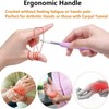 9 Pcs Crochet Hooks Set Ergonomic Handle Extra Long Extreme