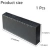 High-Density Polyethylene (HDPE) Plastic Block 1" Thick - 4" x