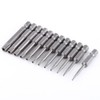 Star Head Bit 12pcs 1/4" Shank 50mm S2 Steel Magnetic