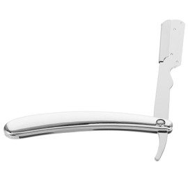 Baluue Plating Abs Metal Shaver Holders 304 Stainless Steel Barber Holder Razors Men Shaver