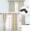 Cokritsm 2 x Corner Connectors for Curtain Rods, Adjustable Curtain