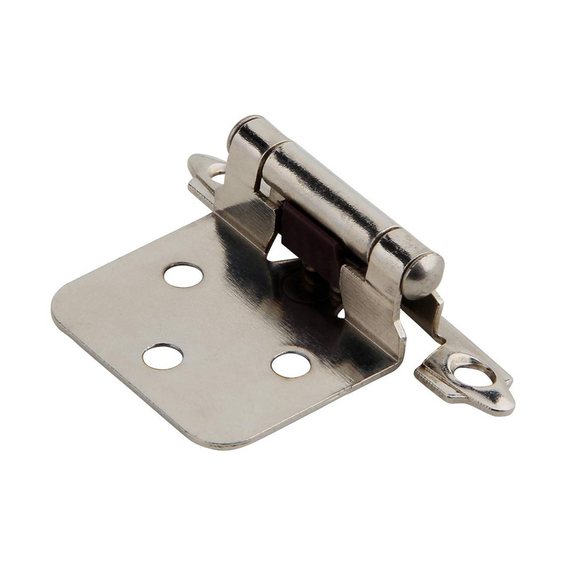 Silverline SH5001-NP Self Close Hinge Cabinet Hardware Face Mount Overlay