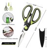 Kitchen Scissors 21 cm Black Green