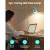 BOHON LED Desk Lamp with USB Charging Port, 3 Color