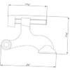 1 Pcs Hinge Pin Stop with Foot Adjustable Satin Nickel