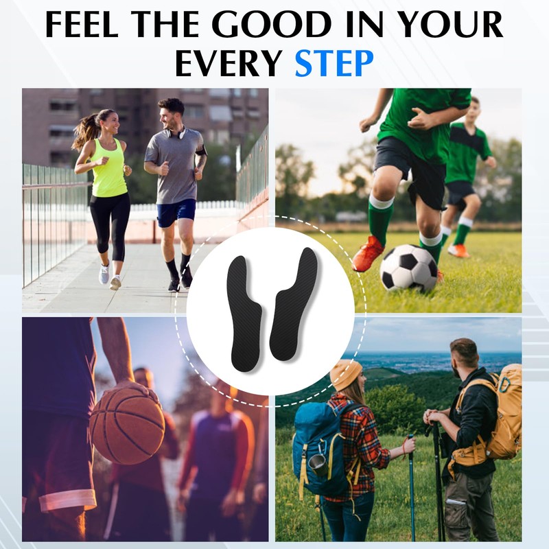 Morton's Extension Insert Orthotic Carbon Fiber Insole Rigid Turf Toe