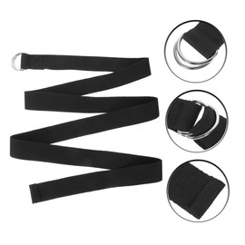 BESPORTBLE 8pcs Non-elastic Yoga Strap Professional Exercise Band for Stretching and Skin-friendly Material