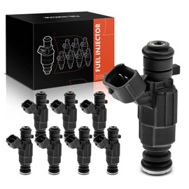 Frankberg 8 x injection valve injector compatible with A4 8E2 2003-2004 A4 8EC B7 2005-2008 A4 Avant 8E5 B6 2003-2004 A6 4F2 C6 2004-2006 Replace. e# 02 80156180