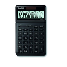Casio CALCULATRICE DE Bureau JW-200SC-Black, Solaire/Pile 1.1 x 10.9 x 18.4 cm