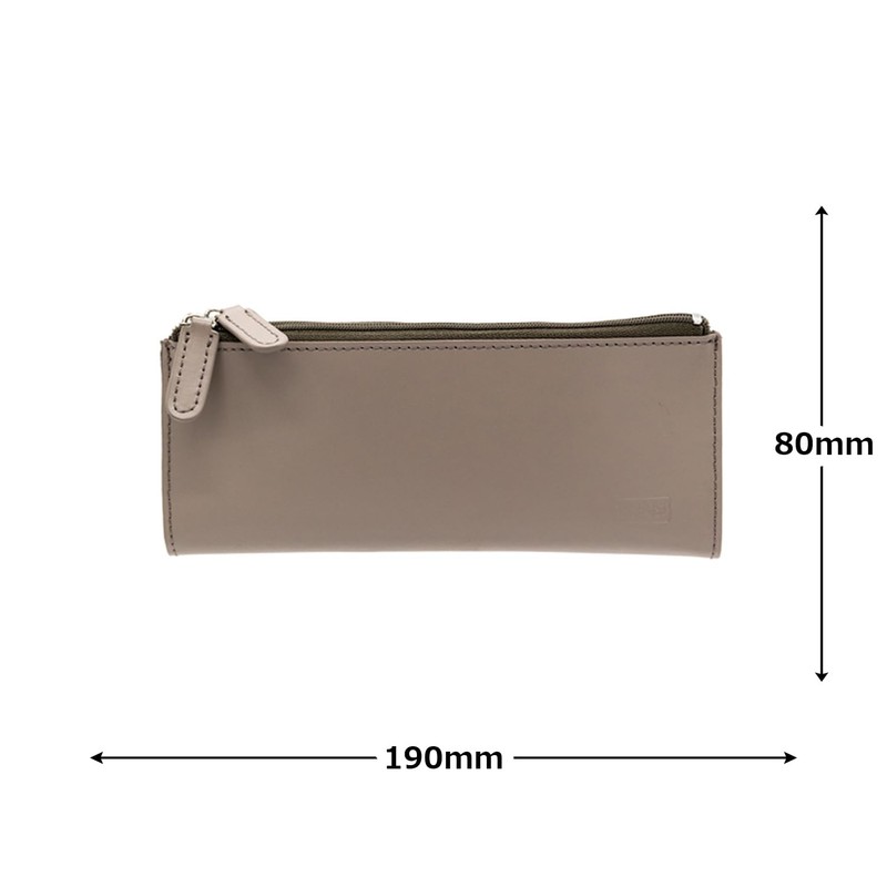 THE POST LDSL-BNPN-28 Sustainable Leather Bendi Pen Case [Greage]