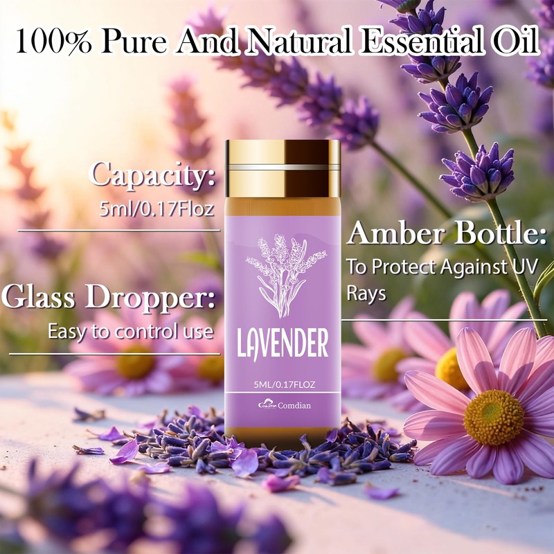 Essential Oil Set, 15 Pcs Fragrance Aromatherapy Oils for Skin,
