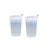 NRS Healthcare Feeding Cup Beaker and Lid with Narrow Spout