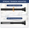 Adjustable Shower Curtain Rod 31-104 Inch, Never Rust Stainless Steel