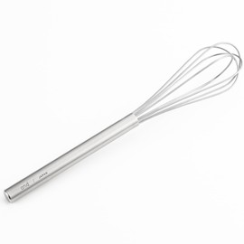 Yoshikawa AN0218 Stainless Steel Mini Whisk, Total Length: 7.5 inches (19 cm), Slim, Made in Japan
