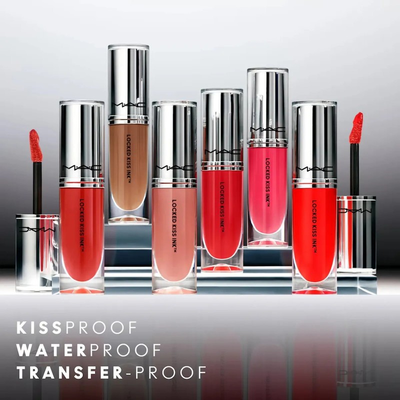 Labial Líquido MAC Locked Kiss Ink Mischief Mate 24 Hrs