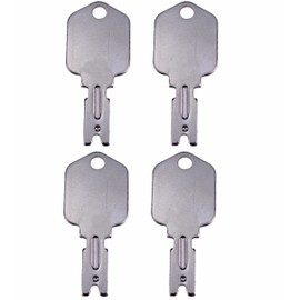 JEENDA Llave de encendido para carretilla elevadora 166 compatible con las llaves genéricas Clark Yale Hyster Komatsu Gradall Gehl Crown Cat Daewoo 186304 6T-2663 KM31166P 1430 Hyster (4)