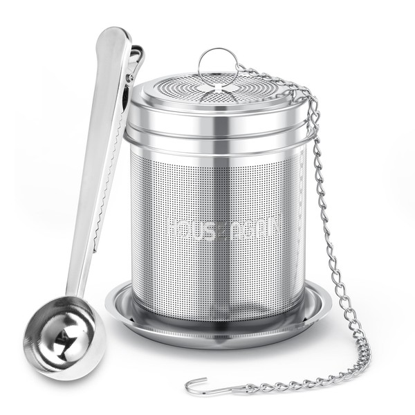 House Again Large Tea Infuser with Scoop, Extra Fine Mesh