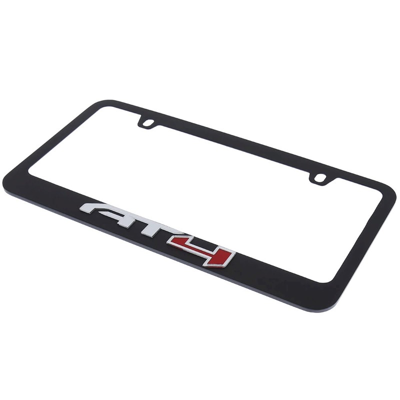 Eurosport Daytona- Compatible with -, GMC AT4 Black License Plate