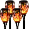 Walensee Solar Lights Outdoor Upgraded 43"(4 PACK) 96 LED Waterproof